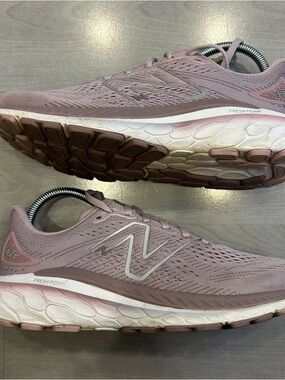 New Balance Fresh Foam X 860v13 Violet Shadow Lace Up Running Shoes Women’s Sz 9